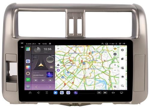 Магнитола для Toyota Land Cruiser Prado 150 2009-2013 - Kuberg OL-9613 QLed+2K, Android 13, TS20, CarPlay, 4G SIM-слот