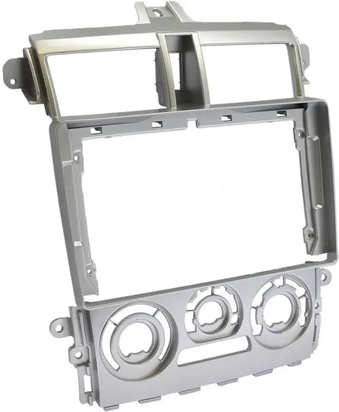 Магнитола для Mitsubishi Colt 6 2002-2012, Colt Plus (правый руль, рамка серебро) - Teyes CC3L на Android 10, 8-ядер, CarPlay, 4G SIM-слот
