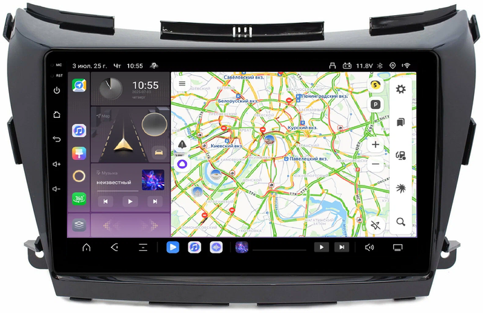 Магнитола для Nissan Murano 2016-2022 (поддержка Bose и 360) - Kuberg QLed, Android 13, TS20, CarPlay, SIM-слот
