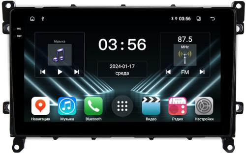 Магнитола для Toyota Prius 50, PHV 2019-2022 - FarCar DX9-9528N монитор 9.5" IPS на Android 13, 4+64Гб, CarPlay
