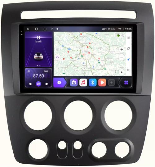 Магнитола для Hummer H3 - Kuberg EW-9299 QLed+2K, Android 12, TS10,  CarPlay, 4G SIM-слот