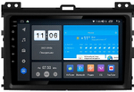 Магнитола для Toyota Land Cruiser Prado 120, Lexus GX470 (экран климата внизу) -  AK359R9-MTK-LTE Android 10, 8-ядер, 4-64Гб, SIM-слот
