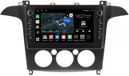 Магнитола для Ford Galaxy / S-Max 2006-2015 (кондиционер) - Canbox 9-FR098N Android 10, ТОП процессор, CarPlay, 4G SIM-слот