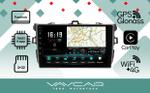 Магнитола для Toyota Corolla E150 2007-2013 (маленькая рамка) - Vaycar VA77-0063 на Android 13, Быстрая, 4G SIM-слот