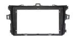 Комплект рамки с разъёмами 9" Toyota Corolla Axio, Fielder 2006-2013 (чёрная) MFB дисплея