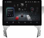 Магнитола для Toyota Camry 50 2011-2014 (рамка серебро 10) - Teyes CC4-PRO монитор 13" 2K QLED на Android 13, Быстрейшая, Snapdragon 778G, ИИ, CarPlay, DSP, 4G SIM-слот