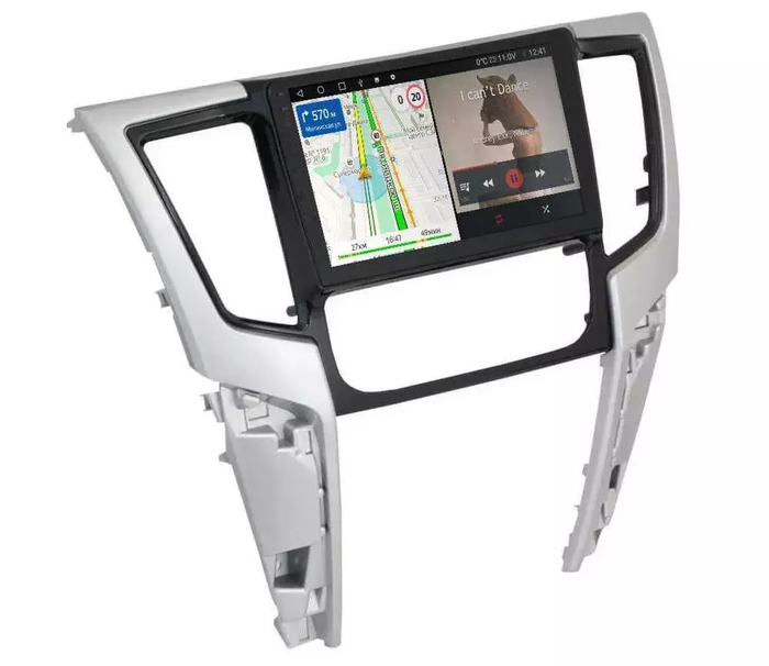 Магнитола для Mitsubishi L200 2019-2024 (правый руль, климат) - Kuberg SF-9308 QLed+2K, Android 13, TS20, CarPlay, 4G SIM-слот