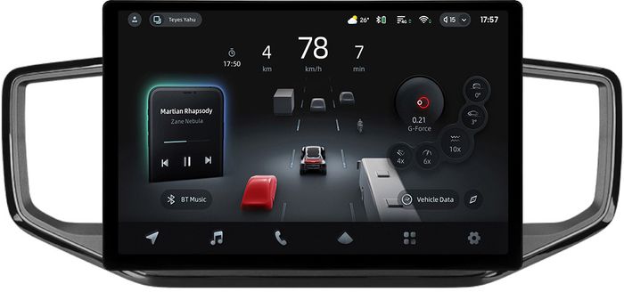 Магнитола для Volkswagen Amarok 1 2016-2020 - Teyes CC4-PRO монитор 13" 2K QLED на Android 13, Быстрейшая, Snapdragon 778G, ИИ, CarPlay, DSP, 4G SIM-слот