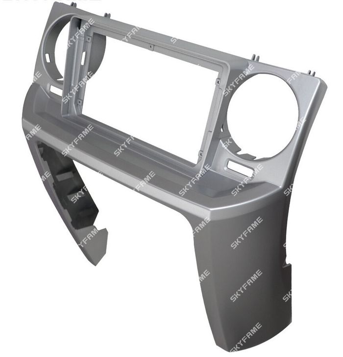 Магнитола для Land Rover Discovery 3 2005-2009 (закругленные углы) - Kuberg SF-9703-2 QLed, Android 13, TS20, CarPlay, SIM-слот