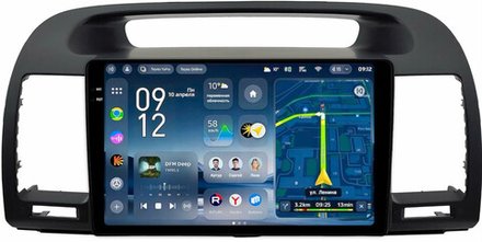 Магнитола для Toyota Camry 30 2001-2006 (рамка черная) - Teyes CC4-PRO монитор 9.5" 2K QLED на Android 13, Snapdragon 778G, ИИ, CarPlay, DSP, 4G SIM-слот