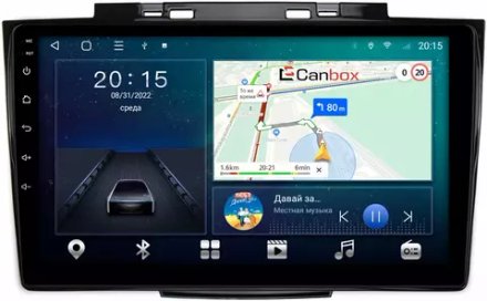 Магнитола для Haval H5, DW Hower / Great Wall Hover H3, H5 (прямоугольные воздуховоды) - CanBox 9-753 Android 10, 8-ядер, SIM-слот