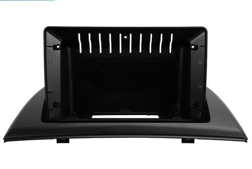 Комплект рамки с разъёмами 9" BMW X3 E83 2003-2010 (0 DIN) поддержка мультируля, БК и климата, без джойстика