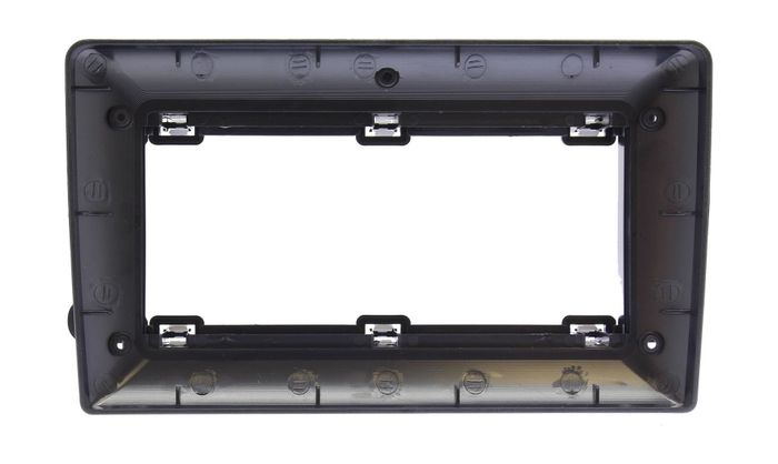 Комплект рамки с разъёмами 9" Renault Duster, Kaptur, Sandero, Logan, Nissan Terrano, Lada X-ray накладка в овал