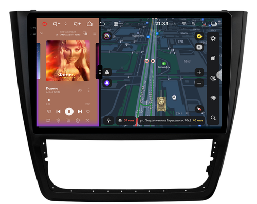 Магнитола для Skoda Yeti 2009-2018 (кондиционер) - Redpower 85404 PRO/PROmax ТОП звук, 2K QLED, Android 14, CarPlay, 4G SIM-слот