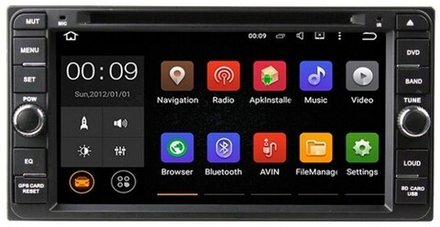 Магнитола для Toyota (200х100мм) - Airok RX-1101D Android 13, ТОП процессор, 8/128, SIM-слот