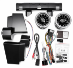 Магнитола для Land Rover Freelander 2 2007-2014 (низкая комплектация) - Kuberg монитор 12.3" в стиле Audi на Android 13, Быстрая, CarPlay, 4G SIM-слот