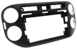 Магнитола для Volkswagen Tiguan 1 2011-2016 (аварийка прямоугольная, рамка чёрная) - FarCar S500-TS20 монитор 9.5" 2K QLED на Android 14, Быстрейшая, CarPlay, 4G SIM-слот