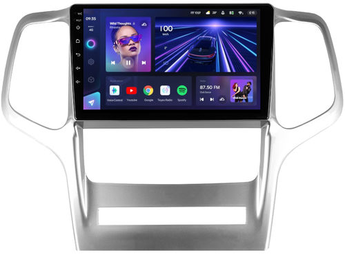 Магнитола для Jeep Grand Cherokee 2010-2013 - Teyes CC3 Android 10, ТОП процессор, 4/32 Гб, CarPlay, SIM-слот