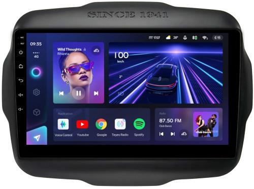Магнитола для Jeep Renegade 2014+ - Teyes CC3L на Android 10, 8-ядер, CarPlay, 4G SIM-слот