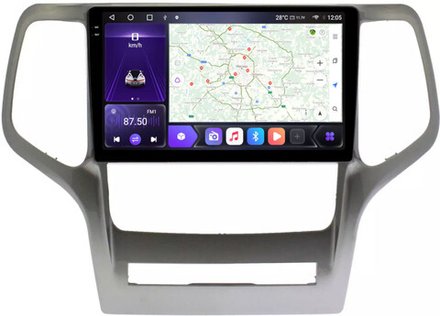 Магнитола для Jeep Grand Cherokee WK2 2010-2013 - Kuberg OL-9254 QLed+2K, Android 12, TS10,  CarPlay, 4G SIM-слот