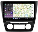 Магнитола для Skoda Yeti 2009-2018 (климат) - Kuberg OL-1919 QLed, Android 13, Быстрейшая, CarPlay, SIM-слот