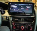 Магнитола для Audi A4 B8, A5 (8T) 2007-2016 (с джойстиком MMI) - Parafar PF7938QPDHigh монитор 10.25" на Android 13, Быстрая, CarPlay, 4G SIM-слот