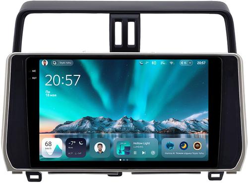 Магнитола для Toyota Land Cruiser Prado 150 2017-2023 - Teyes CC4 монитор 10.36" 2K QLED на Android 14, Snapdragon 680, DSP, CarPlay, 4G SIM-слот