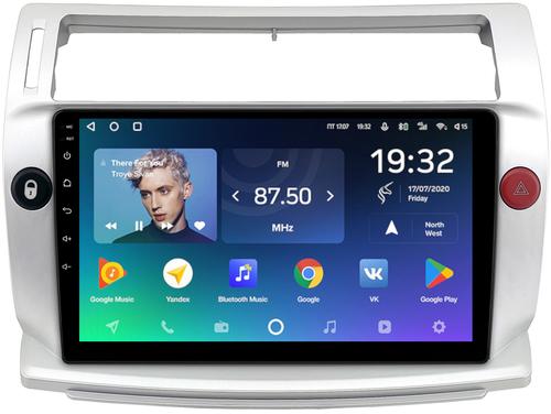 Магнитола для Citroen C4 2004-2011 - Teyes CC2 PLUS Android 10, ТОП процессор, 4-64, SIM-слот