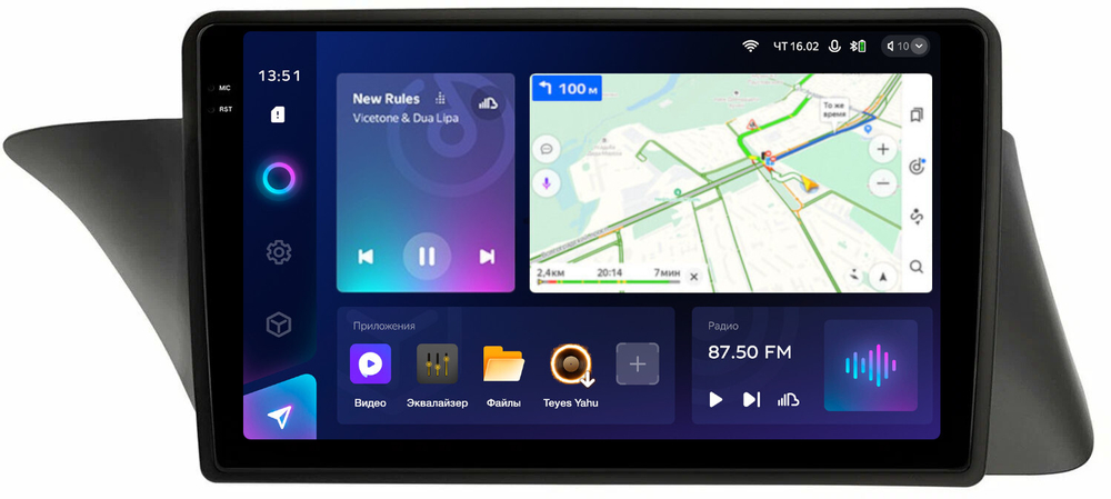 Магнитола для Lexus ES250 2012-2015 (взамен монохром экрана) - Teyes CC3-2K на Android 10, 2K QLED, ТОП процессор, CarPlay, 4G SIM-слот