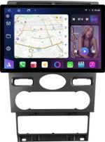 Магнитола для Ford Mondeo 3 2000-2006 (климат) - FarCar BX877 монитор 13" 2K QLED на Android 13, Быстрая, CarPlay, 4G SIM-слот