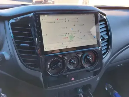 Магнитола для Mitsubishi L200 2015-2024 (кондиционер), FIAT Fullback - Teyes CC2 PLUS Android 10, ТОП процессор, 4-64, SIM-слот