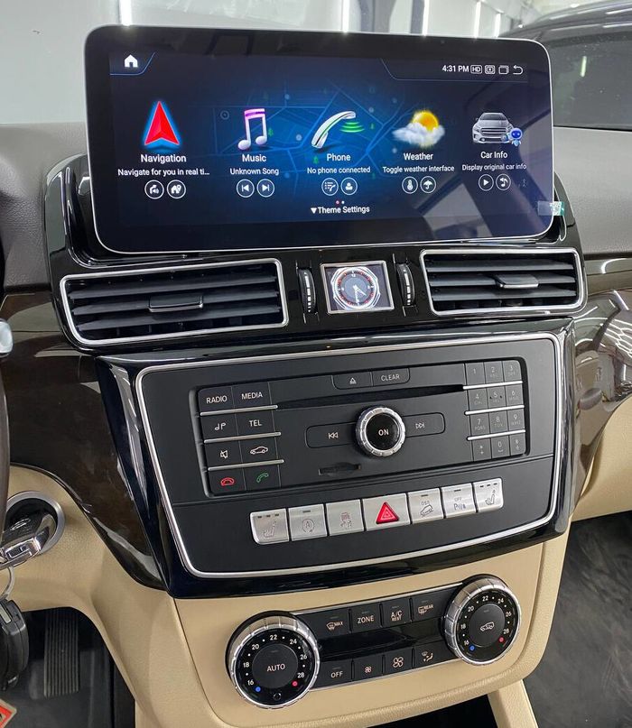 Магнитола для Mercedes-Benz GLS (X166) 2016-2019 - RDL-7716 монитор 12.3" на Android 13, 8Гб+128Гб, CarPlay, 4G SIM-слот