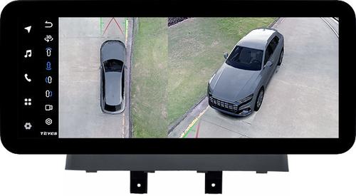 Магнитола для Changan Alsvin 3 2018+ - Teyes LUX ONE 360 монитор 12.3" 2K QLED на Android 10, 6Гб+128Гб, CarPlay, 4G SIM-слот, 4 камеры в комплекте