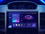 Магнитола для Toyota Land Cruiser Prado 120, Lexus GX470 (экран климата внизу) - Teyes CC4 монитор 9.2" 2K QLED на Android 14, Snapdragon 680, DSP, CarPlay, 4G SIM-слот