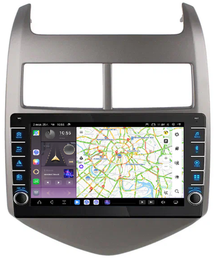 Магнитола для Chevrolet Aveo 2012-2015 - Kuberg OL-9226 (кнопки и крутилки) Android 13, TS20, 6+128Гб, CarPlay, 4G SIM-слот