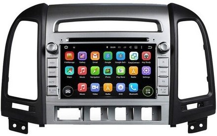 Магнитола для Hyundai Santa Fe 2010-2012 - Kuberg KD-7024-P6 на Android 10, 6-Турбо ядер, 4ГБ-64ГБ