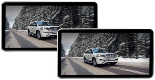 Комплект мониторов на подголовник для Toyota LC200/Lexus LX - ERGO LC200 с сенсорным экраном 11,6” (Full HD 1920x1080, Android, 2+32Gb, 4G) черный