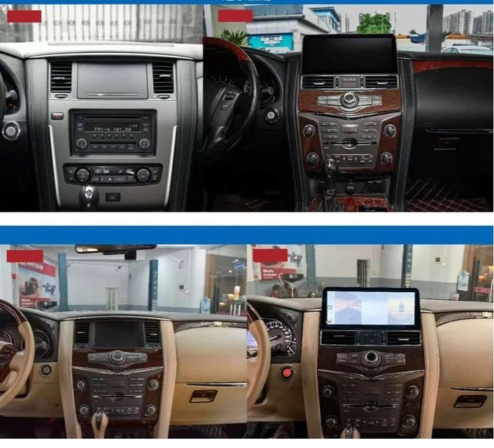 Магнитола для Infiniti QX56/QX80 2010-2019 (поддержка Bose, 360 и мониторов) - Kuberg SL-N1230 Android 12, 8ГБ-128ГБ, SIM-слот, CarPlay, 2K