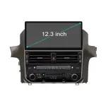 Магнитола для Lexus GX460 2009-2019 - Kuberg BNR-16GXMEG12 монитор 12.3" на Android 13, Быстрая, 4G SIM-слот, CarPlay