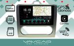 Магнитола для Ford Focus 2005 - 2011 (климат) - Vaycar VA17-003A на Android 13, Быстрая, 4G SIM-слот