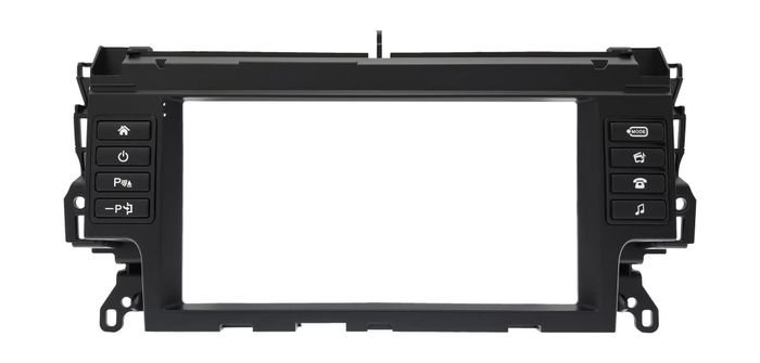 Комплект рамки с разъёмами 9" Land Rover Discovery Sport 2014-2019 (для авто без CD) с кнопками
