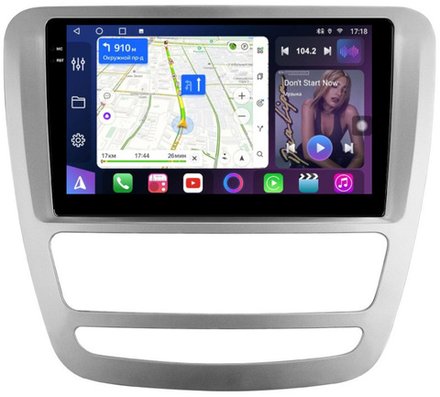 Магнитола для Sollers ST6 (взамен монохром экрана), JAC T6 - FarCar 9570 монитор 9.5" QLED на Android 14, TS18, CarPlay, 4G SIM-слот