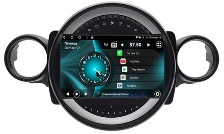 Магнитола для Mini Cooper 2007 - 2015 - Vaycar VA07-1707 на Android 13, 8-ядер, 4G SIM-слот