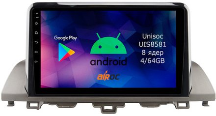 Магнитола для Honda Accord 10 2017-2021 - Airok RM-1928 Android 12, 8-ядер, 4/64Гб, SIM-слот