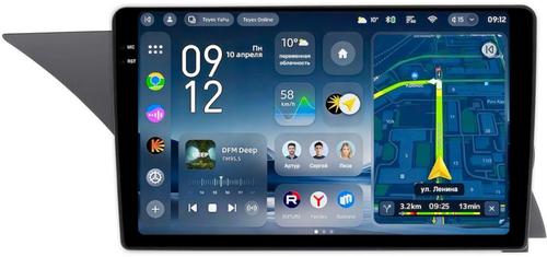 Магнитола для Mercedes-Benz GLK X204 2008-2012 NTG 4.0 - Teyes CC4-PRO монитор 9.5" 2K QLED на Android 13, Snapdragon 778G, ИИ, CarPlay, DSP, 4G SIM-слот
