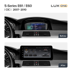 Магнитола для BMW 5 (E60) 2009-2010 CIC - Teyes LUX ONE монитор 12.3" на Android 10, 6/128ГБ, CarPlay, 4G SIM-слот