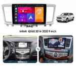 Магнитола для Infiniti QX60, JX35 (пластиковый верх) - Kuberg EW-9201-1 QLed+2K, Android 13, Быстрейшая, CarPlay, 4G SIM-слот