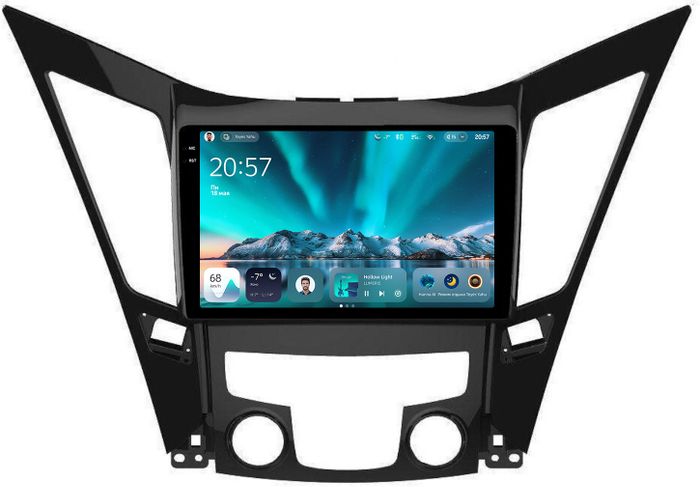 Магнитола для Hyundai Sonata 6 YF 2010-2013 - Teyes CC4 монитор 9.2" 2K QLED на Android 14, Snapdragon 680, DSP, CarPlay, 4G SIM-слот