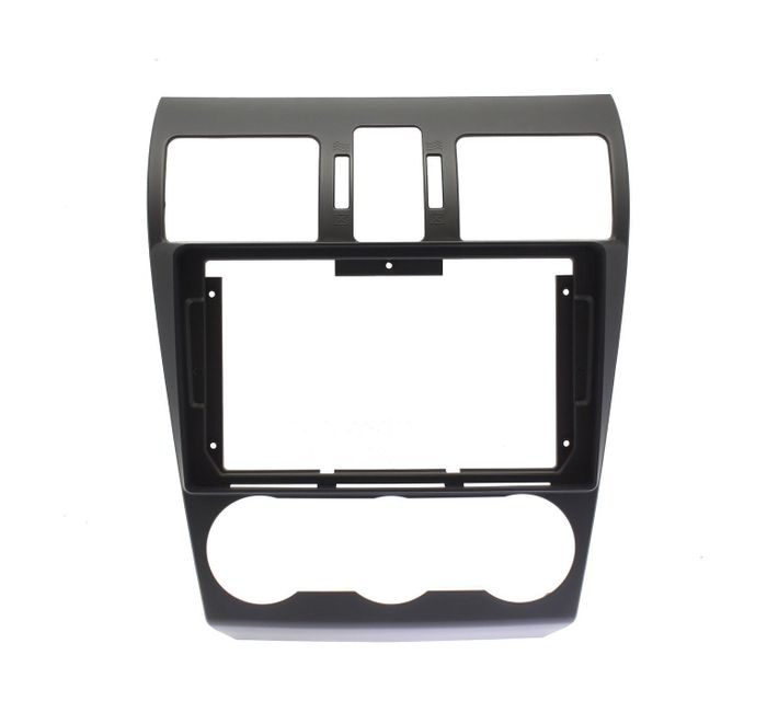 Комплект рамки с разъёмами 9"+can Subaru Forester 2013-2015, Impreza, XV 2012-2015 (B) воздуховоды без окантовок, цветной экран