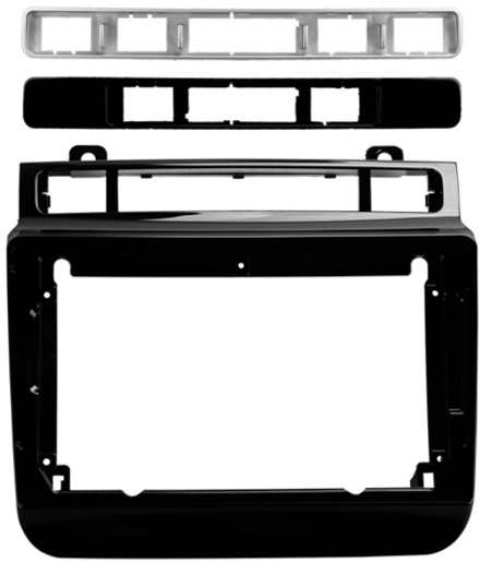 Магнитола для VW Touareg 2 2010-2018 (RCD550, поддержка подогревов) - Teyes CC3-2K-360 на Android 10, 2K QLED, 6Гб+128Гб, CarPlay, 4G SIM-слот, 4 камеры в комплекте